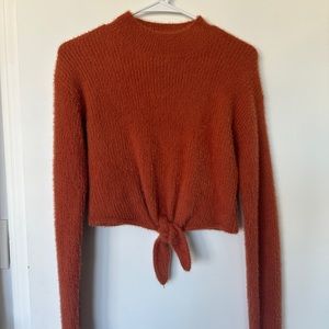 Burnt Orange Sweater by Cotton Candy LA ✨